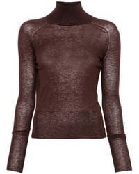 JOSEPH - Yara High-Neck Long-Sleeve Sweater - Lyst