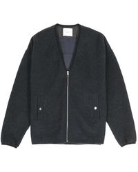 Grifoni - Cardigan Zippé À Col V - Lyst