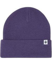 Edwin - Logo-Patch Beanie Hat - Lyst