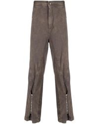 Bluemarble - Jean Droit À Détail De Zip - Lyst