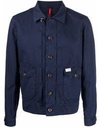 Fay - Shirtjack Met Logopatch - Lyst