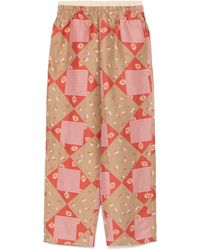 RANRA - Pantalones Con Varios Estampados - Lyst