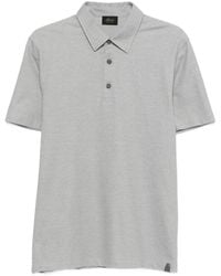Brioni - Buttoned Polo Shirt - Lyst