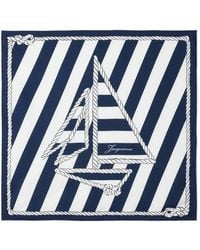 Jacquemus - Sciarpa Bateau Corde Con Stampa - Lyst