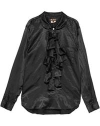 COMME DES GARÇON BLACK - Three-Bow Shirt - Lyst