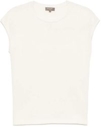 N.Peal Cashmere - Cotton Cash Silk Top - Lyst