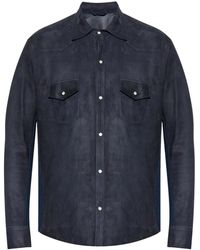 Eleventy - Hemdjacke aus Wildleder - Lyst
