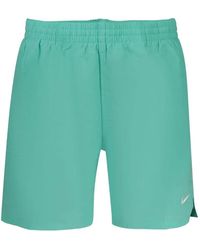 Nike - Logo-Embroidered Swim Shorts - Lyst