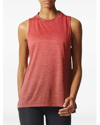 adidas - Logo-print tank top - Lyst