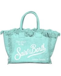 MC2 Saint Barth - Colette Frayed-Edge Tote Bag - Lyst