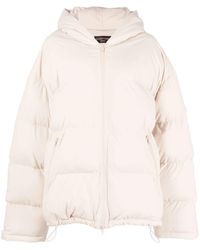 Balenciaga - Hooded Quilted Jacket - Lyst