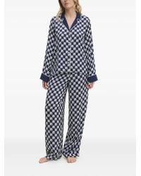 DKNY - Logo-Print Pyjama Set - Lyst