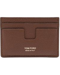 Tom Ford - Calf Leather Cardholder - Lyst
