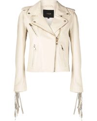 Maje Leather jackets for Women | Online 