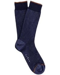 Hogan - Chaussettes Rayées À Bords Côtelés - Lyst