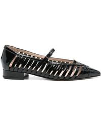 Anna F. - Cut-Out Detail Ballet Flats - Lyst