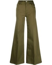 FRAME - Le Pixie Palazzo Wide-Leg Jeans - Lyst