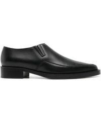 Fabiana Filippi - Pointed-Toe Leather Loafers - Lyst