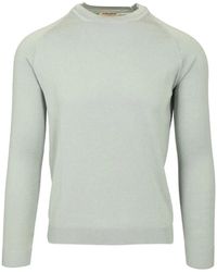 Al Duca d'Aosta - Ribbed-Trim Raglan-Sleeve Sweater - Lyst
