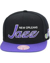 Mitchell & Ness - Team Script 2.0 Snapback Cap - Lyst