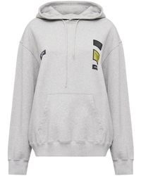 MM6 by Maison Margiela - Patch Hooded Jacket - Lyst