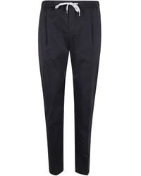 PT Torino - Tapered Pleated Trousers - Lyst
