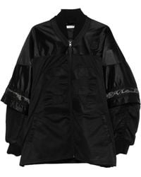 ih nom uh nit - Perforated Panelled Jacket - Lyst