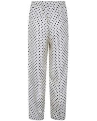 Laura Urbinati - Polka Dot Trousers - Lyst