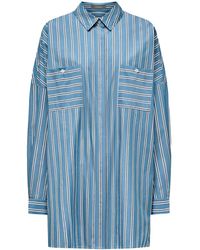 12 STOREEZ - Stripe-pattern Cotton Shirt - Lyst