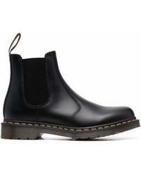 Dr. Martens - Unisex Vegan 2976 Felix Platform Chelsea Boots Black Felix Rub Off - Lyst