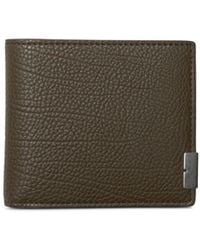 Burberry - B-plaque Leather Bi-fold Wallet - Lyst