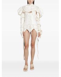 DREAMING ELI - Royal Daughter Triple Corset Mini Dress - Lyst