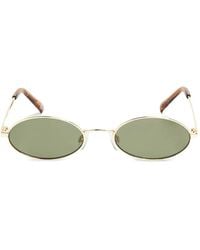 Le Specs - Love Train Oval-Frame Sunglasses - Lyst
