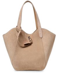 Giorgio Armani - Suede Shoulder Bag - Lyst