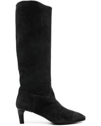 Officine Creative - Suzy 006 Suede Knee-High Boots - Lyst