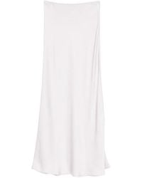 Fabiana Filippi - Satin-Finish Maxi Skirt - Lyst