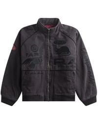 by Parra - Owl Meets Rat Embroidered Jacket - Lyst