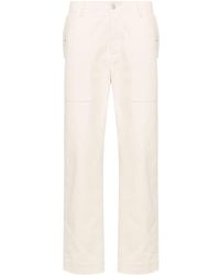 Maison Kitsuné - White Workwear Straight-leg Jeans - Lyst