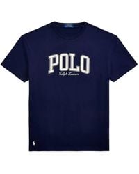 Polo Ralph Lauren - Crewneck Logo Print T-Shirt - Lyst