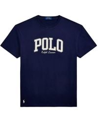 Polo Ralph Lauren - Lauren Logo-Printed Crew-Neck T-Shirt - Lyst