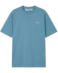 Off-White c/o Virgil Abloh - Logo-Print Arrows T-Shirt - Lyst