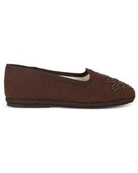 Fortela - Friulane Studs Ballet Flat - Lyst