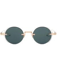 Akoni - Lunettes De Vue Jupiter À Monture Ronde - Lyst