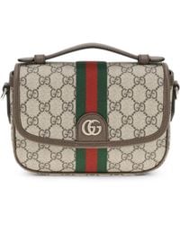 Gucci - Small Ophidia Gg Web-Stripe Cross Body Bag - Lyst