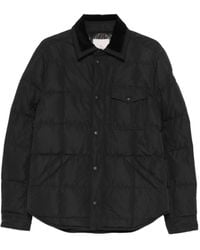 Moncler - Quilted Corduroy-Collar Jacket - Lyst