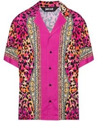 Just Cavalli - Leopard-print Shirt - Lyst