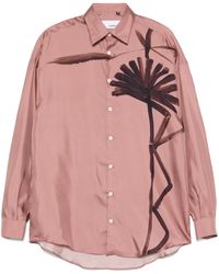 Costumein - Hemd mit Blumen-Print - Lyst