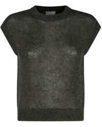 Brunello Cucinelli - Pull En Mohair Mélangé À Sequins - Lyst