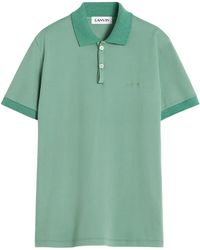 Lanvin - Polo De Algodón - Lyst