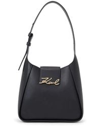 KARL LAGERFELD - K/Signature Shouder Bag - Lyst